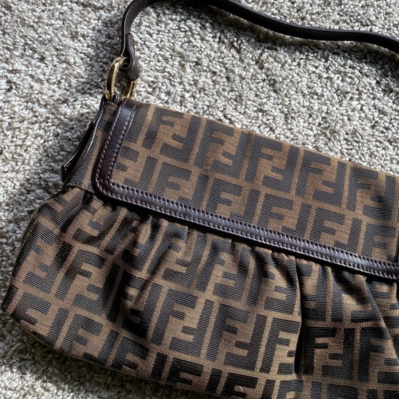 Fendi Handbags - Zucca Small Chef Shoulder Bag | Fendi